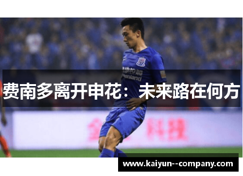 费南多离开申花:未来路在何方 费南多离开申花:未来路在何方